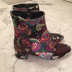 PUBLIC DESIRE BROCADE BOOTIE